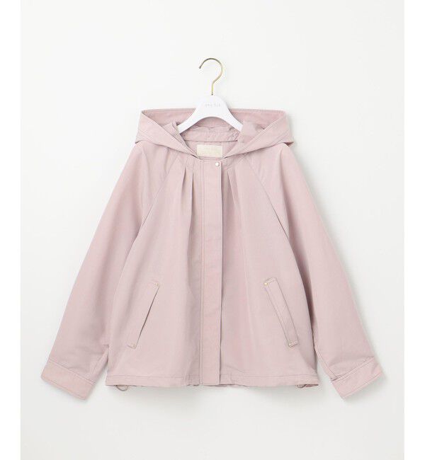 ANY SIS「【撥水・UVカット・花粉ガード】2WAYラグランフーディ ブルゾン」|ブルゾン・スタジャン|