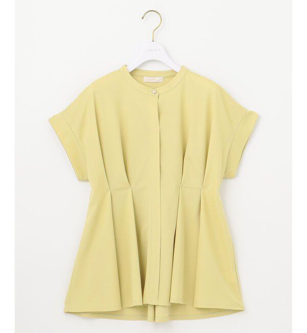 ANY SIS「【洗える】カナパジャージー ブラウス」|シャツ・ブラウス|