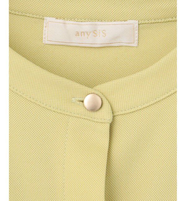 ANY SIS「【洗える】カナパジャージー ブラウス」|シャツ・ブラウス|