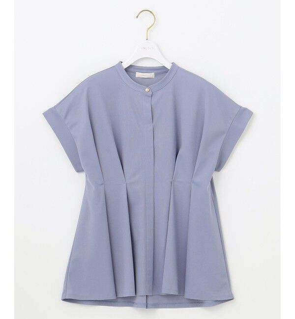 ANY SIS「【洗える】カナパジャージー ブラウス」|シャツ・ブラウス|