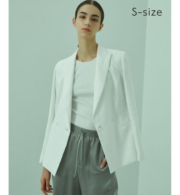 BEIGE,「【S-size】BURDOCK / ダブルジャケット」|その他|White