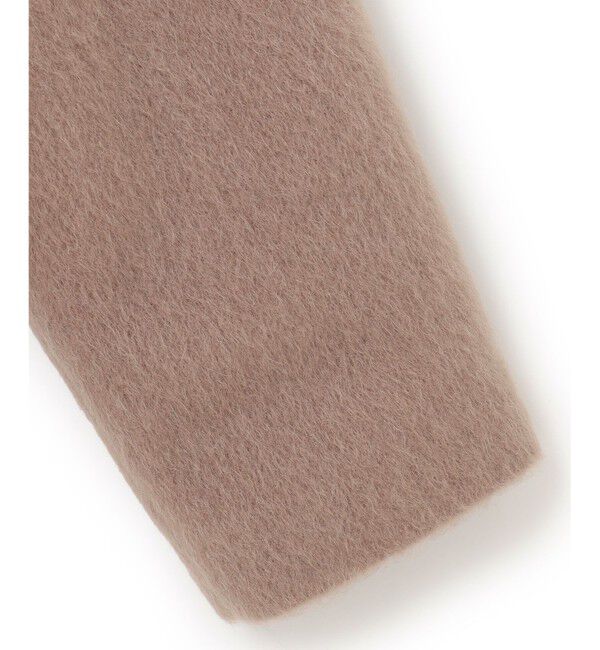 BEIGE,「【WEB限定】EMERAUDE / ファージャケット」|ノーカラージャケット|