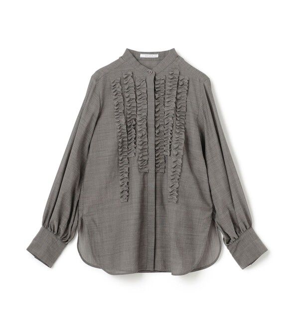 BEIGE,「【洗える・WEB限定】MOYE / フリルブラウス」|シャツ・ブラウス|