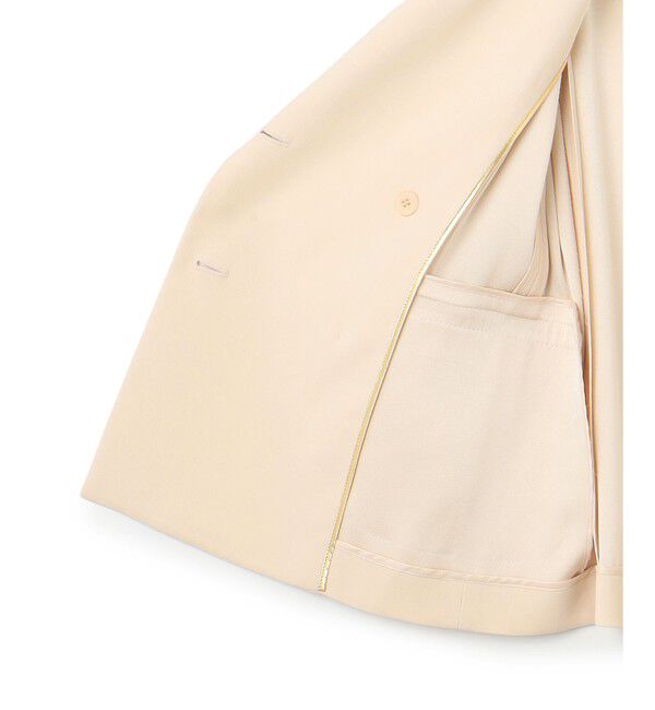 BEIGE,「【洗える・L-size】CINDY / ダブルブレストジャケット」|テーラードジャケット|