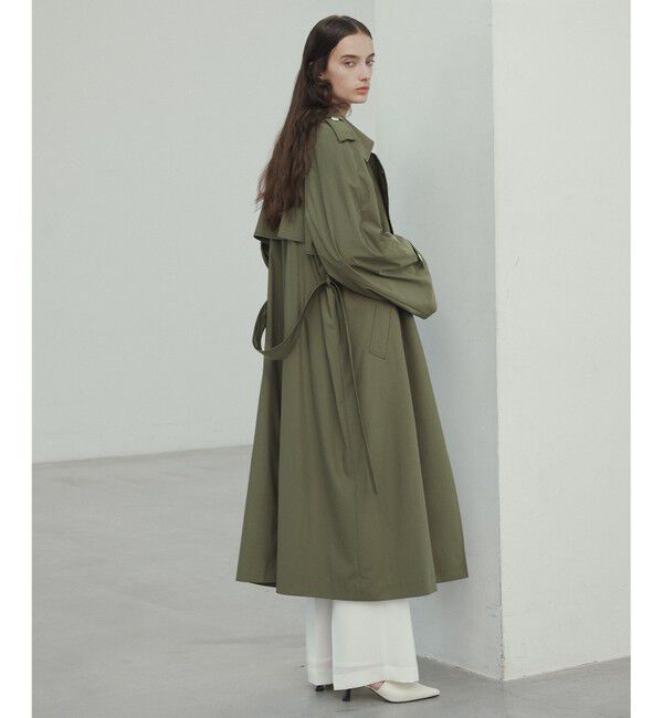 BEIGE,「IBERIS / オーバーサイズトレンチコート」|トレンチコート|