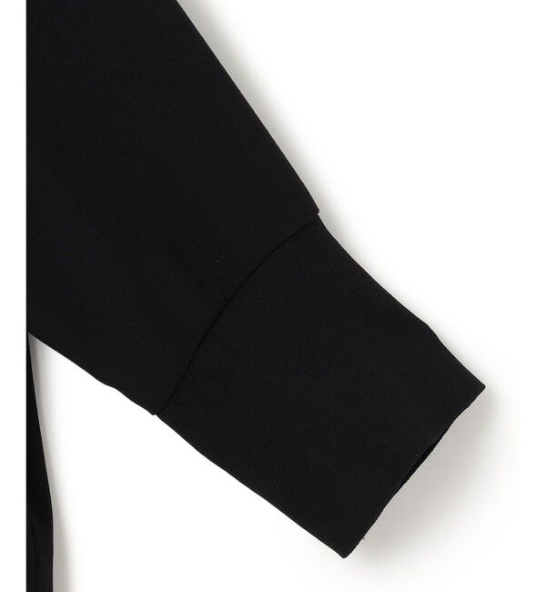 BEIGE,「【洗える】FLEUR / ニットコンビハイネック半袖ブラウス」|シャツ・ブラウス|