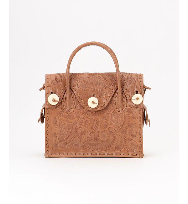 Carving Tribes「Maestra S」|ハンドバッグ|シャモア