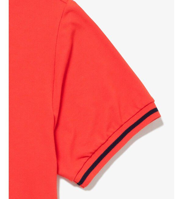 LACOSTE「オーバルロゴワッペンコットンタッチドライポロシャツ」|スポーツ|