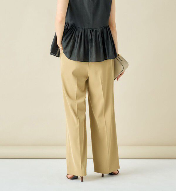 NOLLEY'S sophi「ウォッシャブルドライストレッチツイルワイドパンツ」|その他|