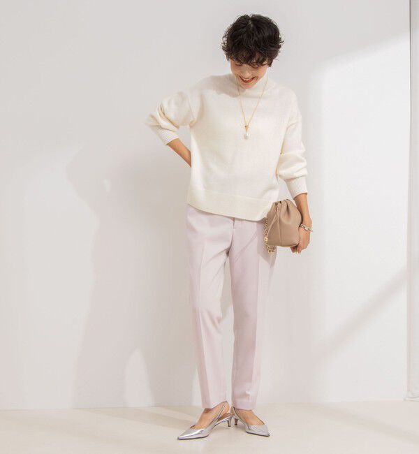 NOLLEY'S sophi「ウォッシャブルウール調サージテーパードパンツ」|その他|