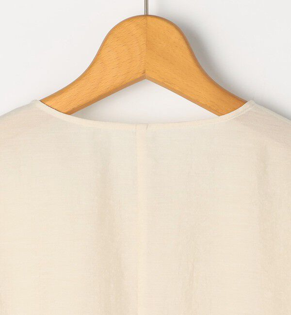 NOLLEY'S「シアーシルクペプラムブラウス」|シャツ・ブラウス|