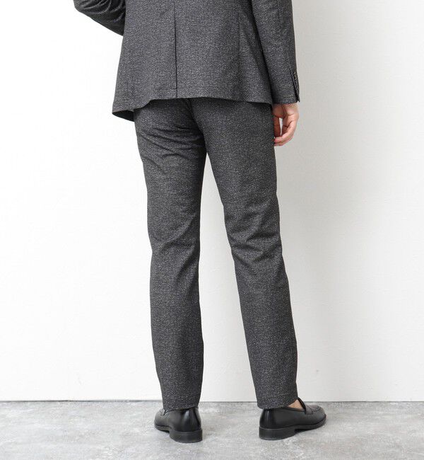 NOLLEY'S goodman「《ビジカジ/セットアップ対応》ドットサッカーストレッチパンツ 25SS」|チノ|