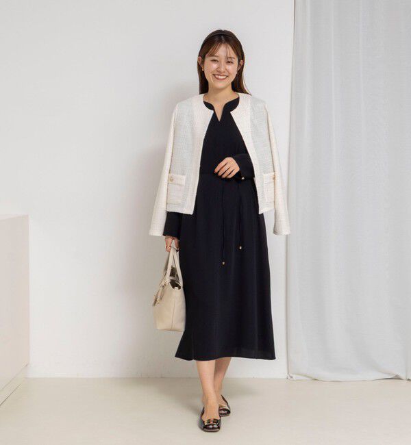 NOLLEY'S「ウォッシャブルウエストタックワンピース」|ワンピース|