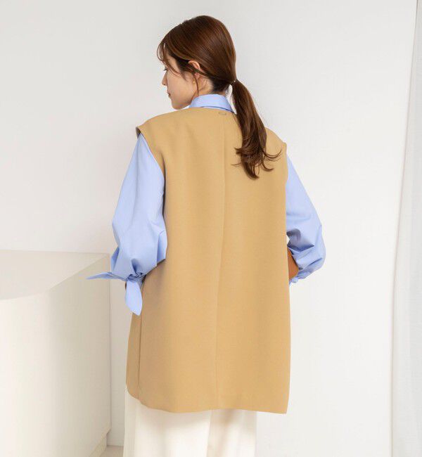 NOLLEY'S「ウォッシャブル撥水トリプルクロスジレ」|ベスト・ジレ|