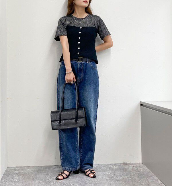 fredy emue「ハート釦ニットビスチェ」|ニット・セーター|