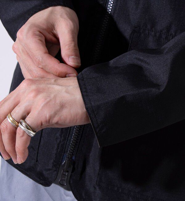 GLOSTER「【TAION/タイオン】ミリタリー Ripstop  リバーシブル Vネック Zip カーディガン」|ブルゾン・スタジャン|