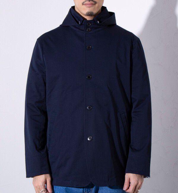 GLOSTER「【GLOSTER/グロスター】スタンドフードブルゾン 春アウター 春ブルゾン」|ブルゾン・スタジャン|