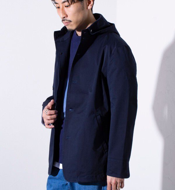 GLOSTER「【GLOSTER/グロスター】スタンドフードブルゾン 春アウター 春ブルゾン」|ブルゾン・スタジャン|