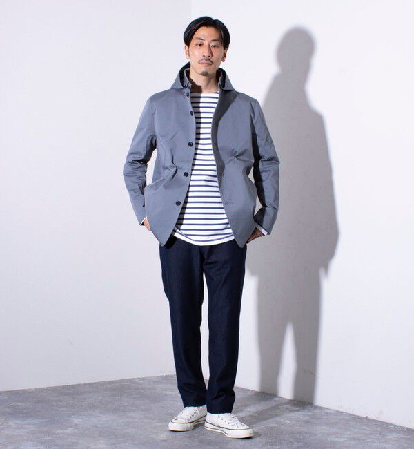 GLOSTER「【GLOSTER/グロスター】スタンドフードブルゾン 春アウター 春ブルゾン」|ブルゾン・スタジャン|