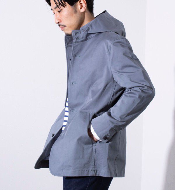 GLOSTER「【GLOSTER/グロスター】スタンドフードブルゾン 春アウター 春ブルゾン」|ブルゾン・スタジャン|