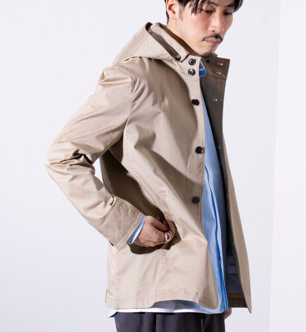 GLOSTER「【GLOSTER/グロスター】スタンドフードブルゾン 春アウター 春ブルゾン」|ブルゾン・スタジャン|