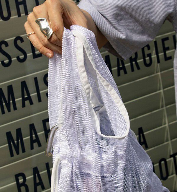 GLOSTER「【OUTDOOR PRODUCTS】メッシュギャザーショッパーバッグ」|ショルダー・メッセンジャー|