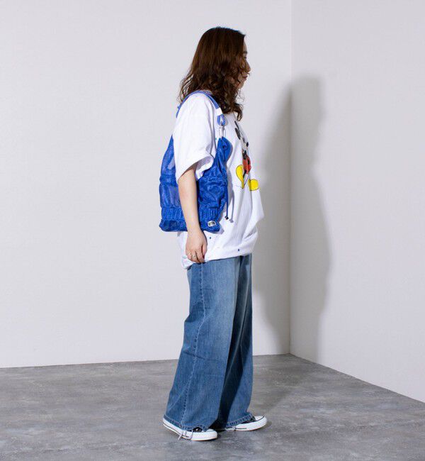 GLOSTER「【OUTDOOR PRODUCTS】メッシュギャザーショッパーバッグ」|ショルダー・メッセンジャー|