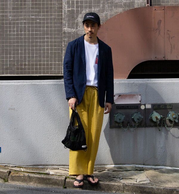 GLOSTER「【OUTDOOR PRODUCTS】メッシュギャザーショッパーバッグ」|ショルダー・メッセンジャー|