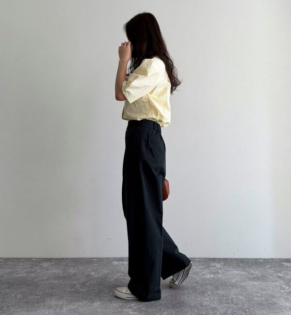 fredy emue「【WEB限定カラーあり】コットンリップルハート刺繍ブラウス」|シャツ・ブラウス|