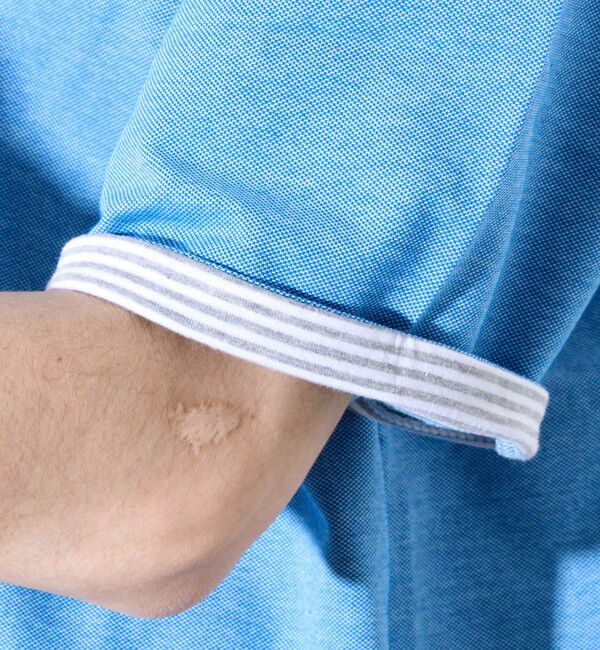 GLOSTER「【GLOSTER/グロスター】フレンチブルドッグ刺繍 DADDYポロシャツ」|ポロシャツ|