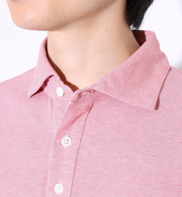 GLOSTER「【GLOSTER/グロスター】フレンチブルドッグ刺繍 DADDYポロシャツ」|ポロシャツ|