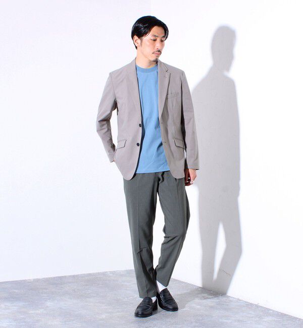 GLOSTER「【セットアップ/ビジカジ対応】エアードッツ 快適軽量 セットアップテーラードジャケット」|テーラードジャケット|