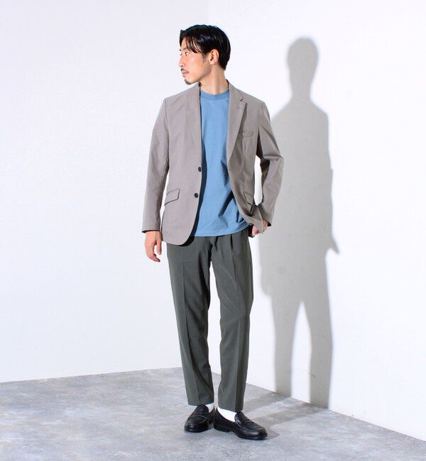 GLOSTER「【セットアップ/ビジカジ対応】エアードッツ 快適軽量 セットアップテーラードジャケット」|テーラードジャケット|