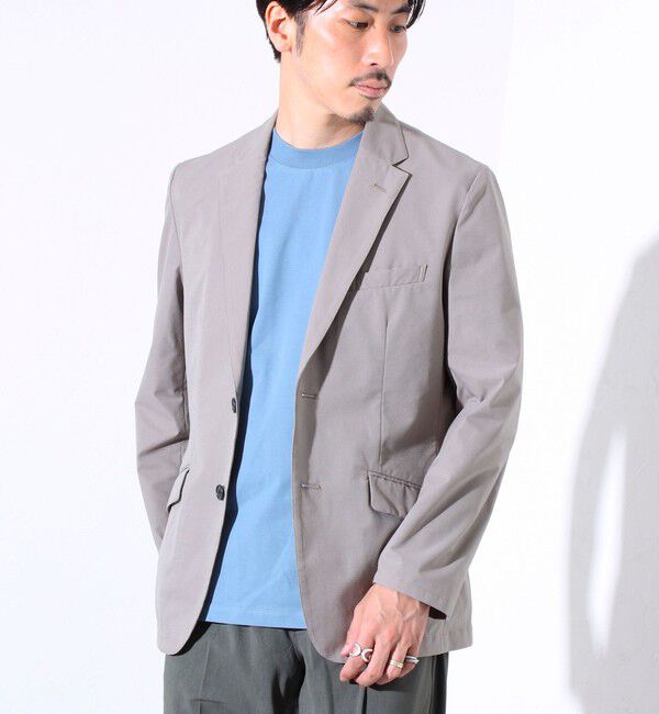 GLOSTER「【セットアップ/ビジカジ対応】エアードッツ 快適軽量 セットアップテーラードジャケット」|テーラードジャケット|