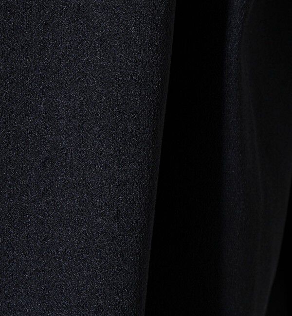 GLOSTER「【異素材MIXで着映え】カットジョーゼット パネル切替ロンT」|Tシャツ・カットソー|