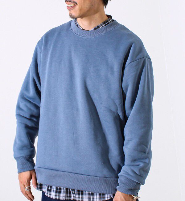 GLOSTER「【カルボアシリーズ】UNISEX ワイドクルーネックスウェット」|スウェット・ジャージ|