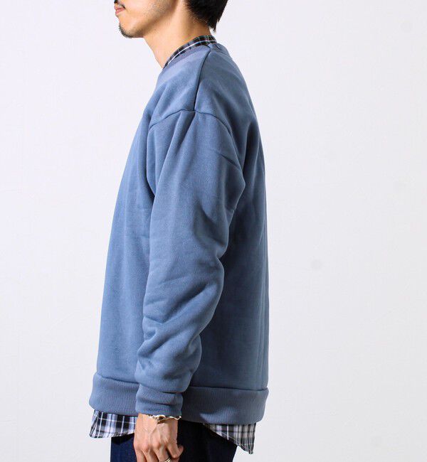 GLOSTER「【カルボアシリーズ】UNISEX ワイドクルーネックスウェット」|スウェット・ジャージ|