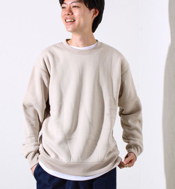 GLOSTER「【カルボアシリーズ】UNISEX ワイドクルーネックスウェット」|スウェット・ジャージ|