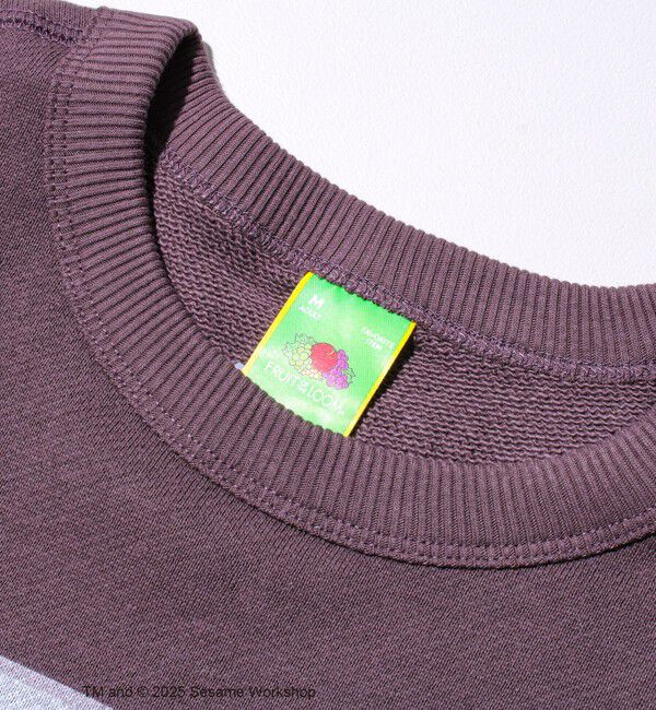 GLOSTER「【SESAME STREET &times; FOTL】エルモ 甘編み裏毛スウェット」|スウェット・ジャージ|