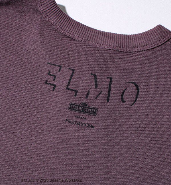 GLOSTER「【SESAME STREET &times; FOTL】エルモ 甘編み裏毛スウェット」|スウェット・ジャージ|