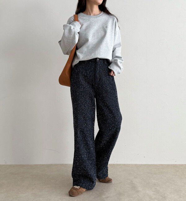 fredy emue「ループジャガードデニムパンツ」|デニム|