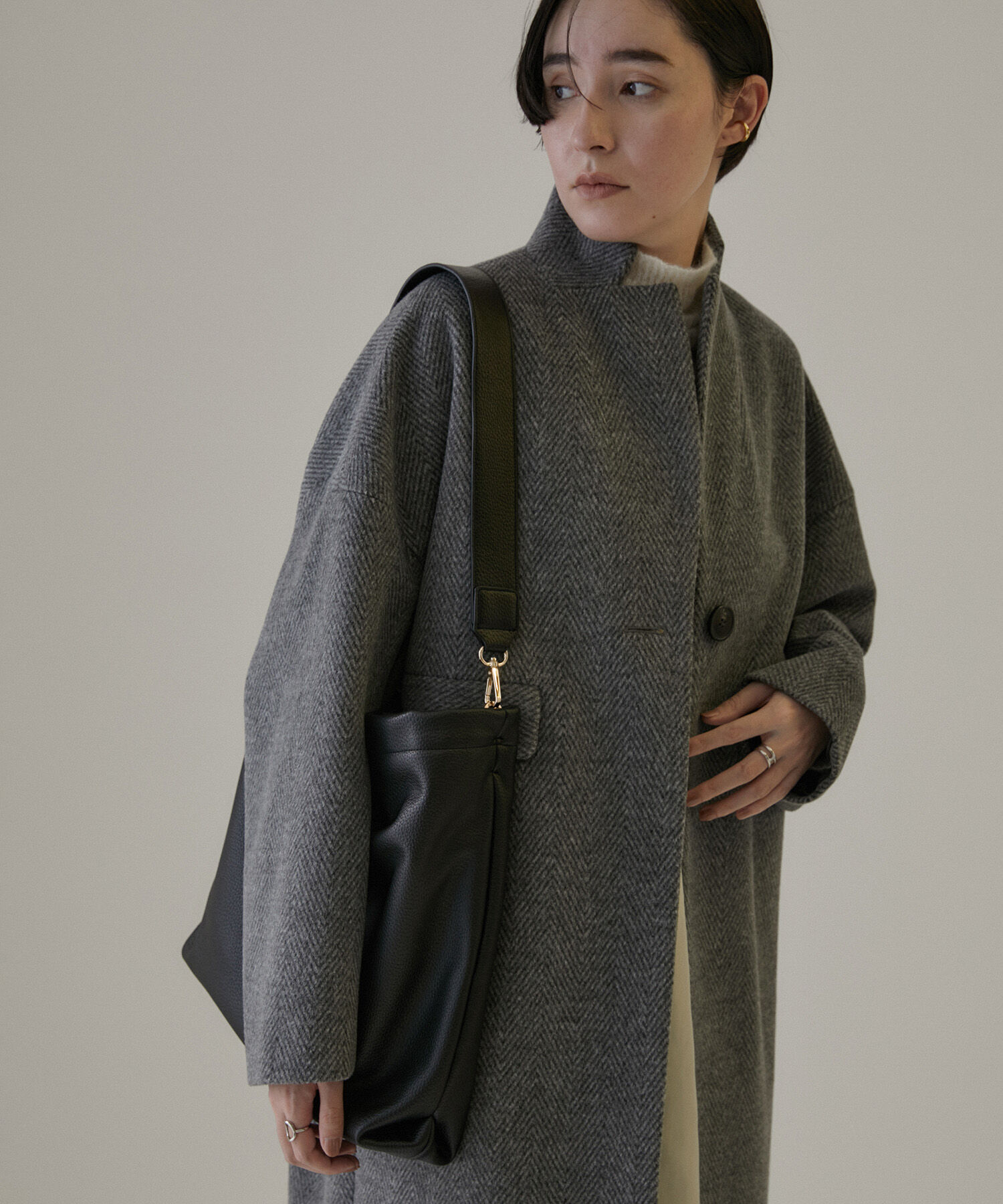 SALON adam et rope'「2WAYショルダー付きマルチトート」|トートバッグ|