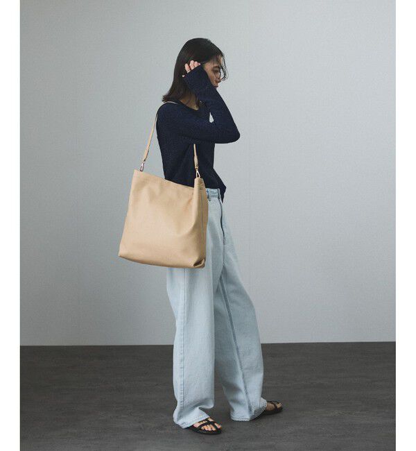 SALON adam et rope'「シャイニージャカードクロップドプルオーバー」|Tシャツ・カットソー|