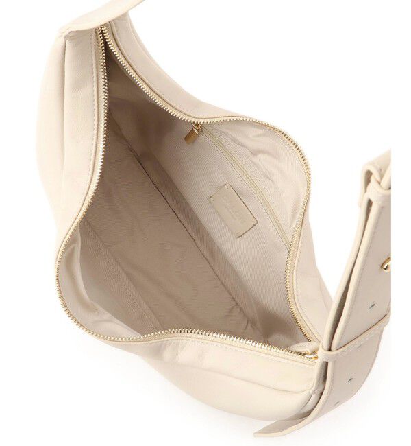 SALON adam et rope'「【WEB限定】スプリットレザームーンショルダー」|ショルダー・メッセンジャー|