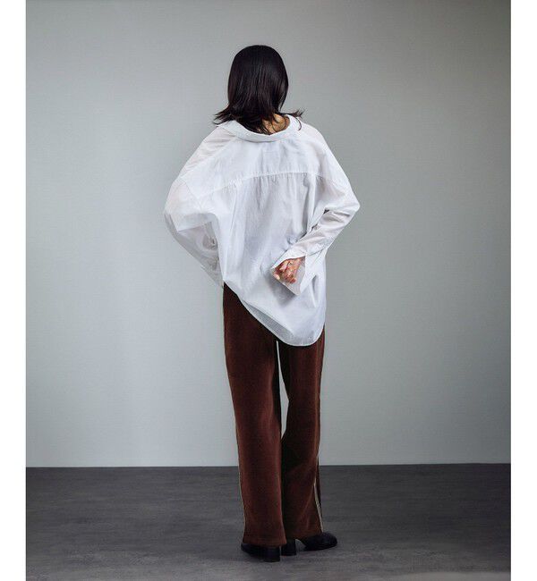 SALON adam et rope'「パンツ-CreamyCotton /クリーミーコットン-」|チノ|