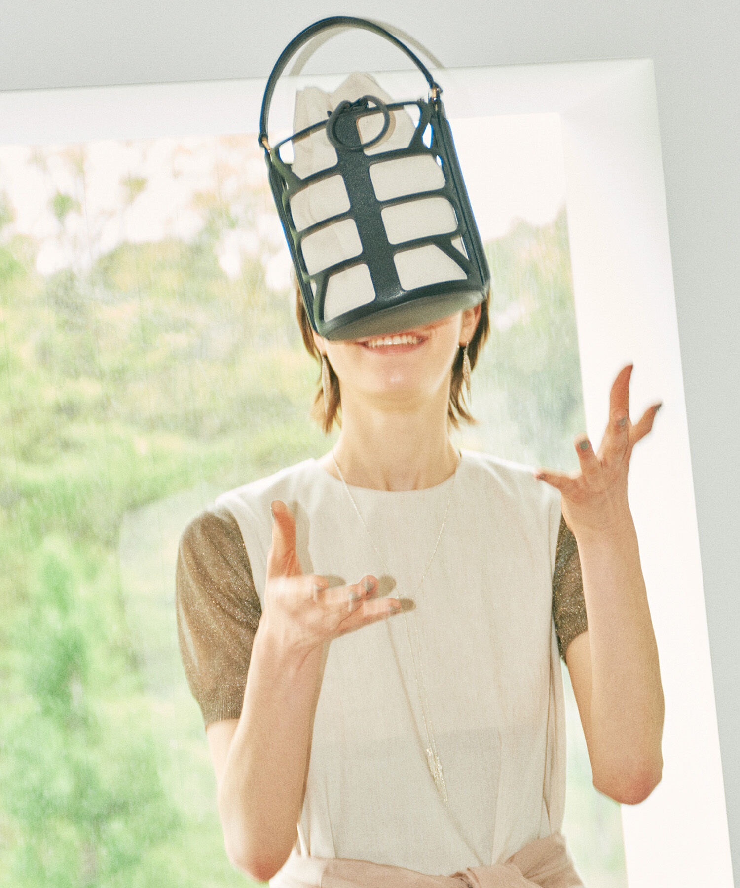 ROPE「Anna Bag （アンナ バッグ）【雑誌掲載】【メディア掲載】」|ハンドバッグ|ブラック(01)