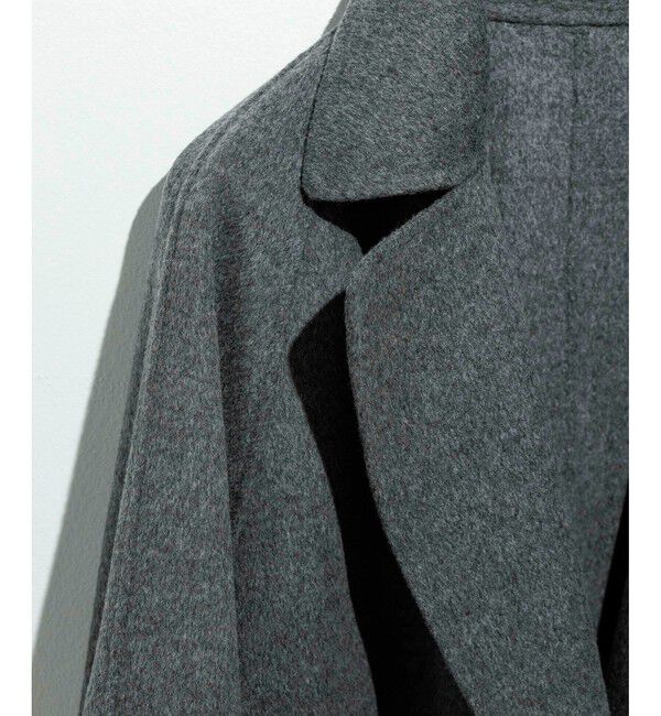 ROPE「ラムウールリバーミドルコート【Sサイズフェア対象】」|ピーコート|