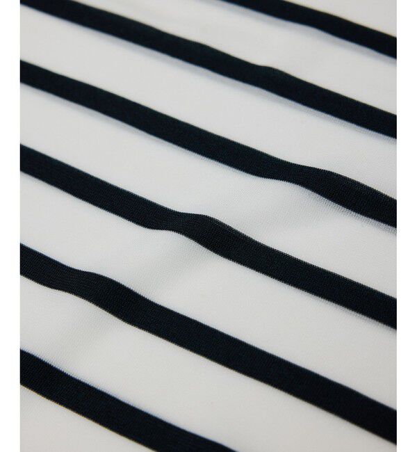 ROPE「【洗える】シャイニーフレンチスリーブプルオーバー」|シャツ・ブラウス|