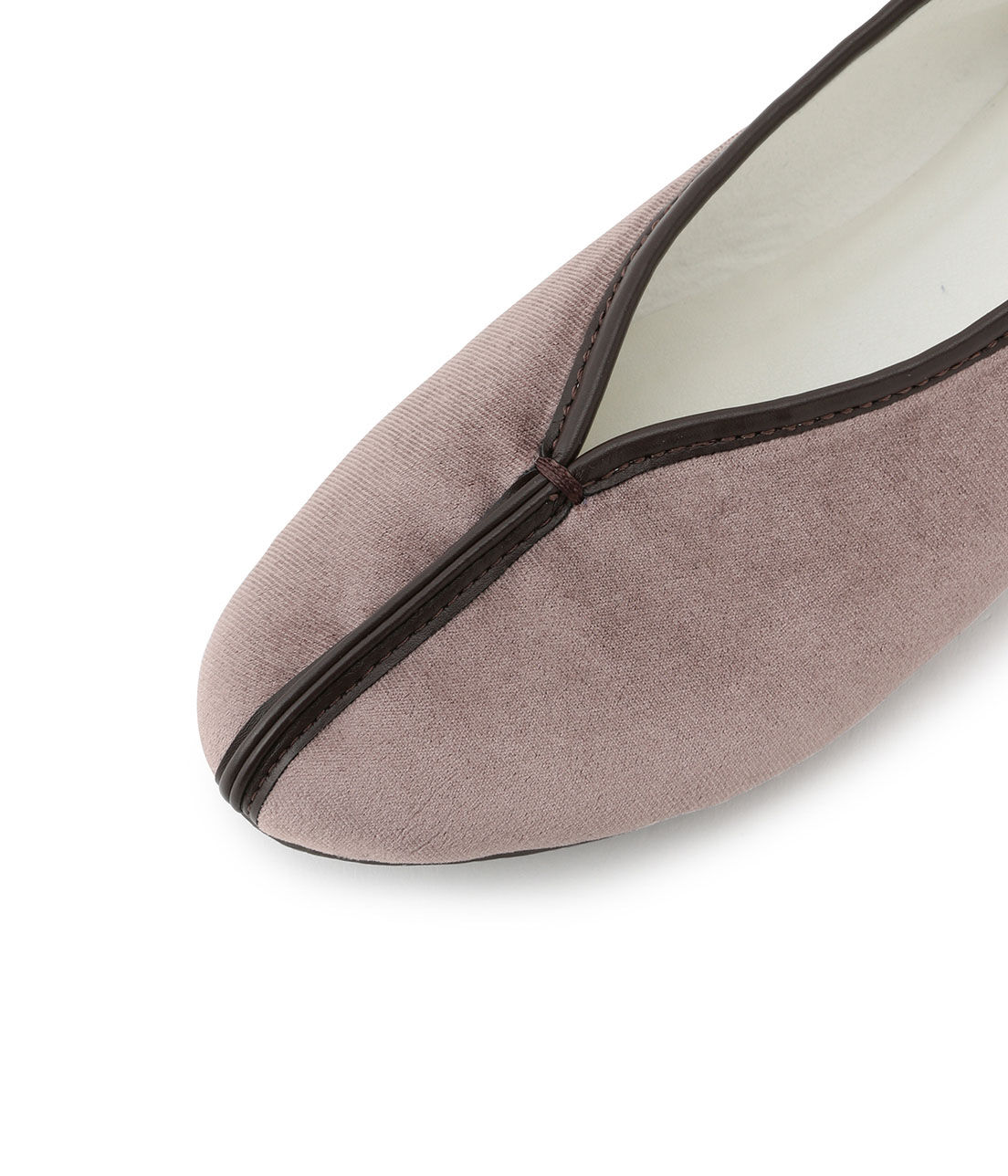 Juze「【抗菌・保湿】チャイナシューズ」|バレエシューズ|