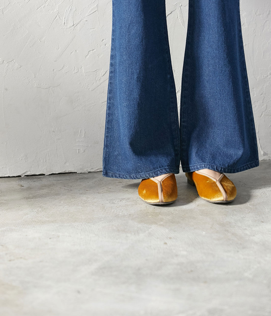 Juze「【抗菌・保湿】チャイナシューズ」|バレエシューズ|